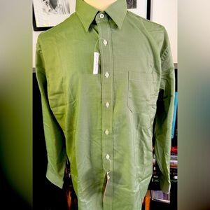 Pendleton Shirt. 100% Cotton. Extra Large. Light Green. New With Tags.
